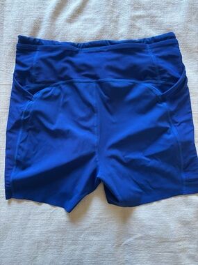 Janji Cobalt Blue Blue 4” Trail Short- new